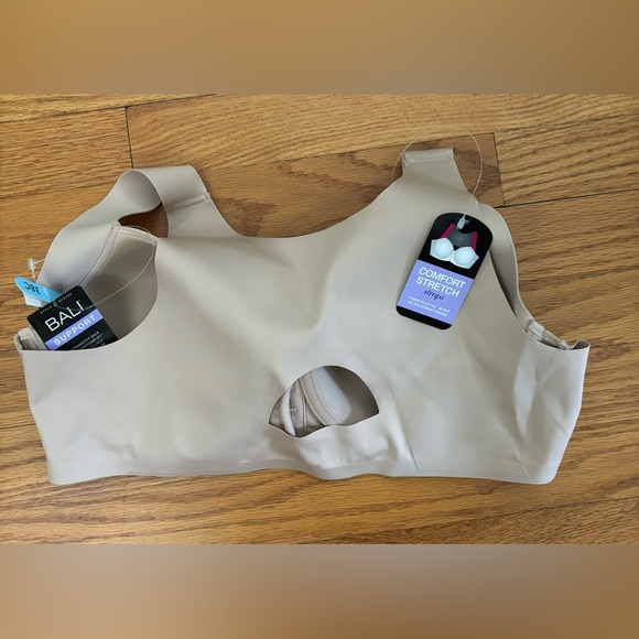 Bali Bra Women’s 38C Beige Padded Front Hook Closure Wide Comfort Straps NWT - Picture 4 of 7